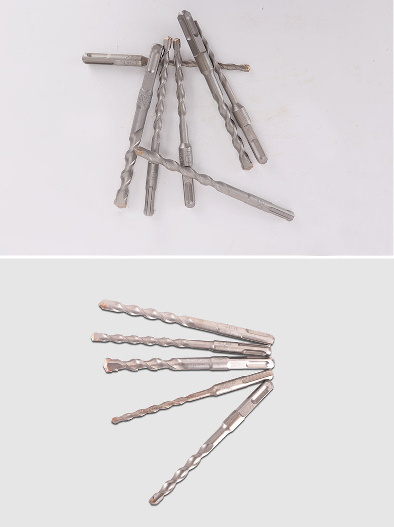 方柄四坑电锤钻头多功能电锤冲击钻头加长穿墙钻头混凝土钻头