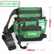 Power lion canvas hand tool waist bag Waist hanging tool bag multi-purpose electrician bag hydropower repair waist satchel
