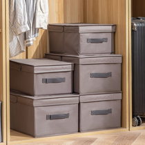Oxford cloth foldable storage box cloth art clothes storage box drawer type finishing box household wardrobe storage box