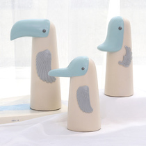 Nordic simple woodpecker ornaments home accessories living room TV cabinet desktop decoration personality animal Creative furnishings