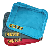 Travel storage bag Luggage clothing clothes travel shoes sub-packaging Underwear storage bag finishing bag set