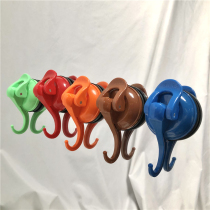 6 packed fried strong quality thickened strong suction ABS adhesive hook suction cup bathroom towel nail-free wall hanging