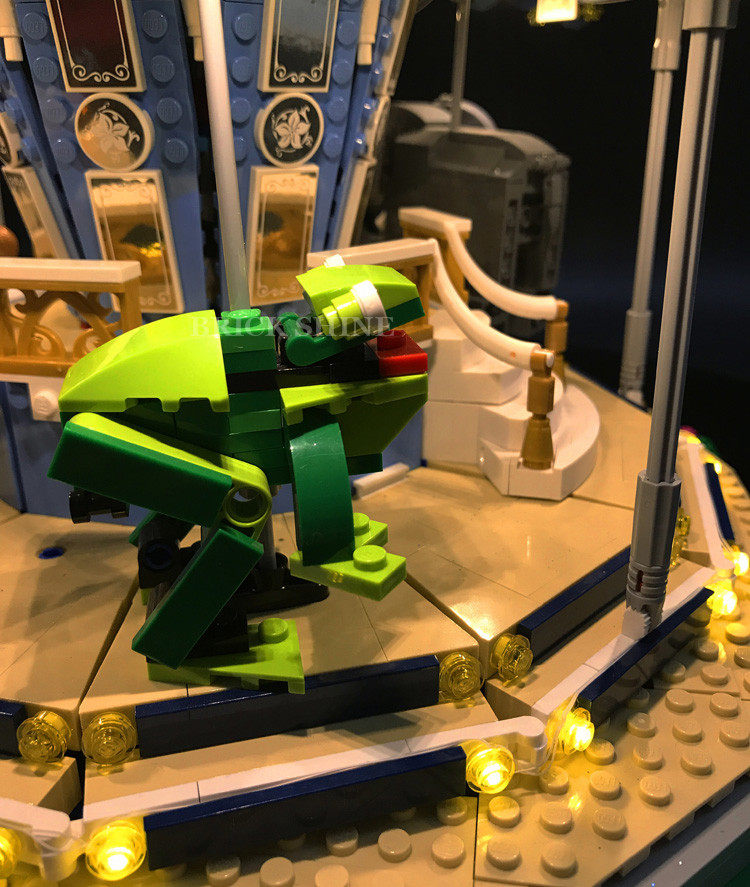 brickshine灯饰 乐高10257旋转木马led灯具 街景灯光 乐高灯饰城_7折