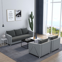 Nordic office fabric sofa Conference room Government reception room Exhibition hall Wedding dress physical store with business hotel