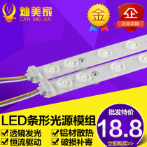 LED ceiling transformation lamp board 5730 SMD lamp beads energy-saving household strip modification strip module wick lamp sheet