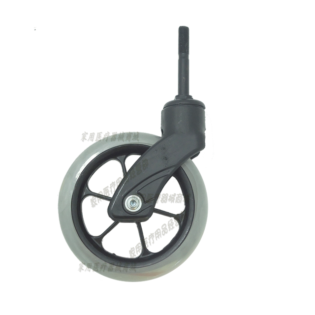 Shanghai Hubang wheelchair accessories Hubang small wheels 6-inch front wheel accessories plastic front fork Hubang wheelchair front fork Shanghai Hubang wheelchair accessories Hubang small wheels 6-inch front wheel accessories plastic front fork Hubang wheelchair front fork