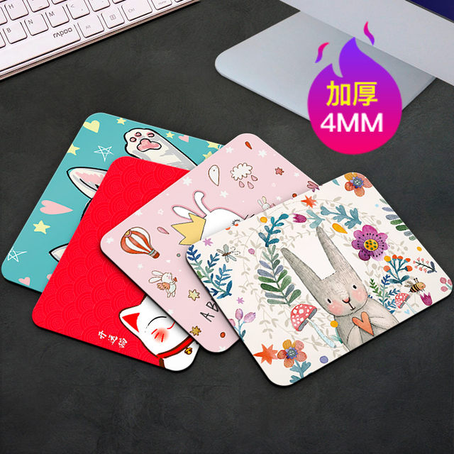 Mouse pad thickening super cute girls cartoon wrist trumpet tuba game advertising customized computer mouse pad office desk mat gaming secondary students yuan animation and creative custom cushions Mouse pad thickening super cute girls cartoon wrist trumpet tuba game advertising customized computer mouse pad office desk mat gaming secondary students yuan animation and creative custom cushions