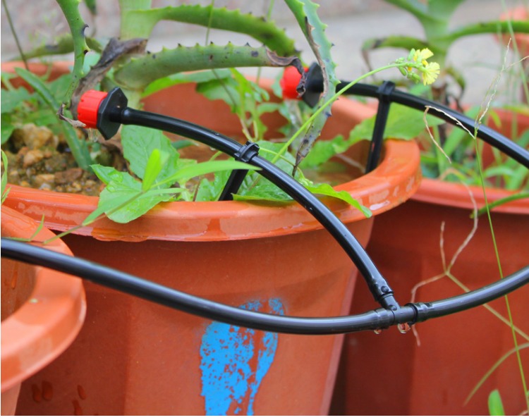 家用园艺滴头滴灌套装 微滴微喷滴水自动浇花花卉浇水灌溉设备