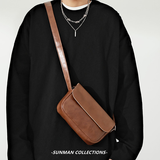 A niche design Japanese men's bag small backpack shoulder bag small shoulder bag men's bag free shipping bag
A niche design Japanese men's bag small backpack shoulder bag small shoulder bag men's bag free shipping bag
