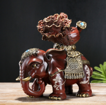 creative opening gift nordic money elephant ornaments wine cabinet ornaments living room porch home TV cabinet desktop