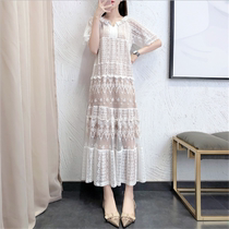 2021 summer dress new skirt long dress lazy style Foreign seaside beach beach dress Sanya Thailand tourism