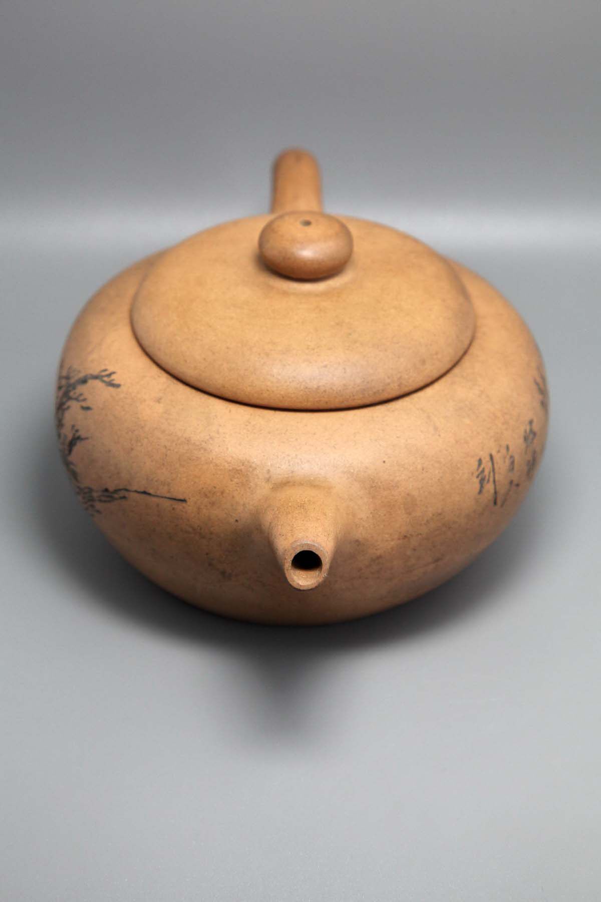 民国段泥紫砂壶 吴德盛跂陶名家全手工精品 宜兴一厂明清代老壶