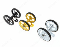 Used for Brompton Mudguard wheel Mudguard easy wheel mud block double wheel double wheel mud block wheel