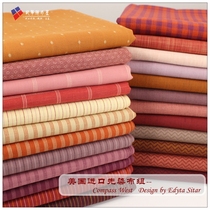 Imported US Red Dyed Fabric Group - Edyta Sitar Design Pure Cotton Patchwork Fabric 24 Colors