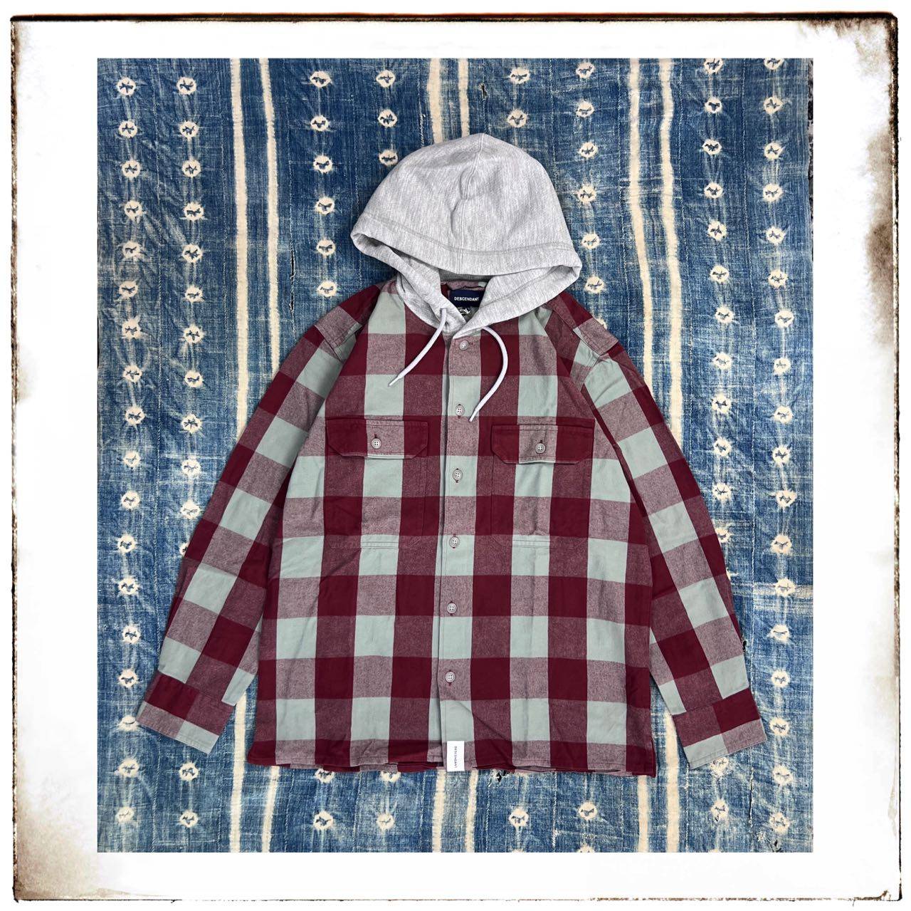 18AW DESCENDANT SPICOLI HOODED LS SHIRT DESCENDANT SPICOLI HOODED