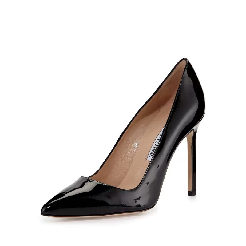 * pointed toe and low-cut vamp elongate the leg. * p