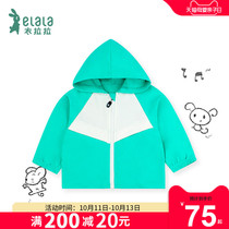 Lala Spring and Autumn 1-6-year-old boys and women fashion clothes tide small children Sports cardigan jacket single foreign style