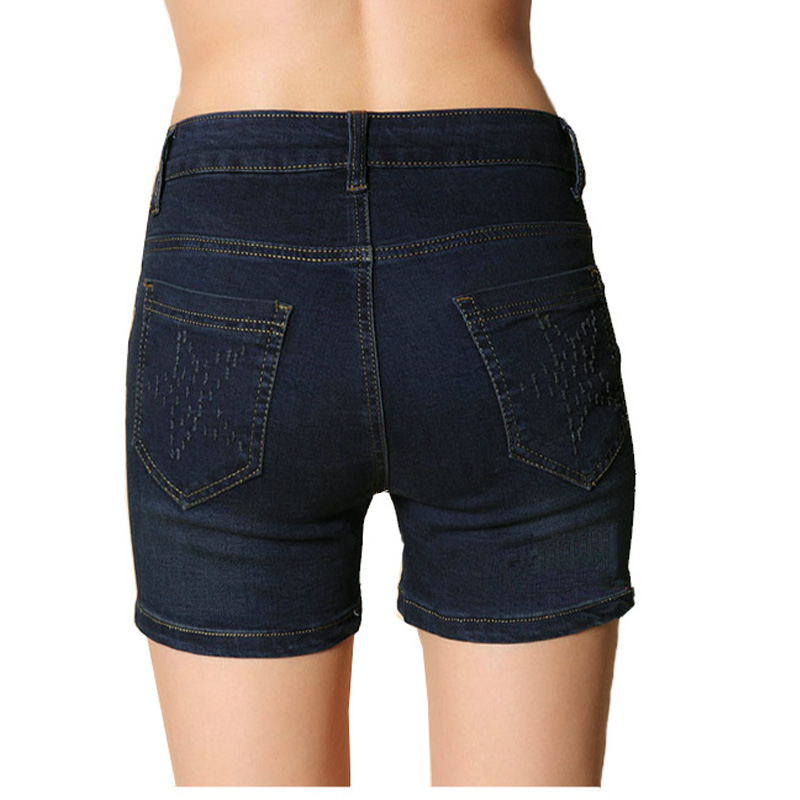 Womens Han Cotton Flexibility Large Code Jean Shorts Woman Summer Fix Skin MM Hot Trouser Clear Special