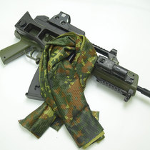 Special forces tactical scarf Mens and womens outdoor army fan jungle camouflage camouflage square towel windproof warm quick-drying collar