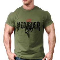 Short-sleeved T-shirt men Cotton slim crewneck military fans tactical half-sleeved special forces training field sweatshirt base shirt Women