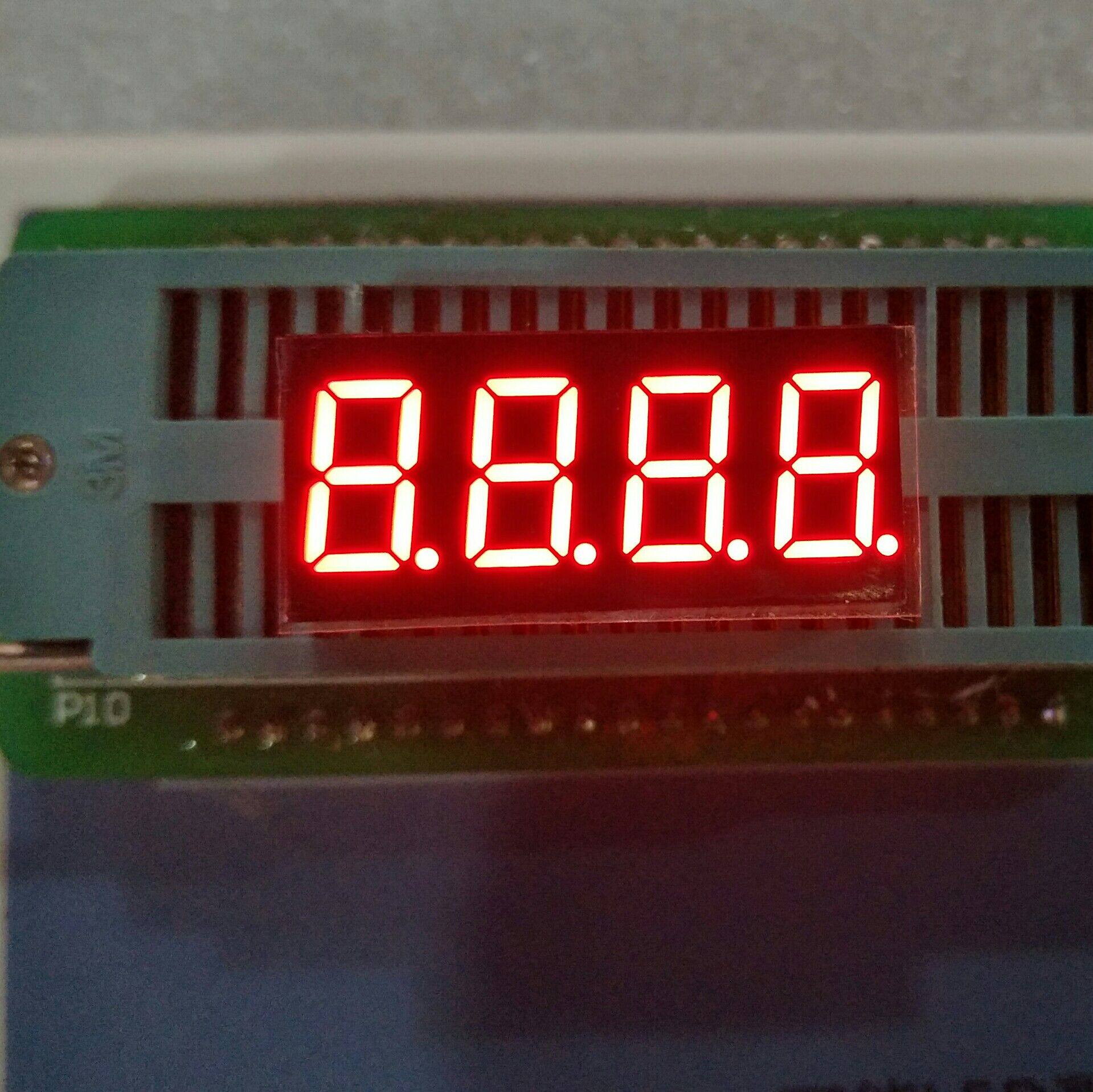 36英寸4位数码管共阴红光3461as/bs 30mmx14mmx7.