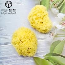 Greek natural sponge Mediterranean Bath cleansing bath sponge honeycomb ugly sponge 3-3 5 inches