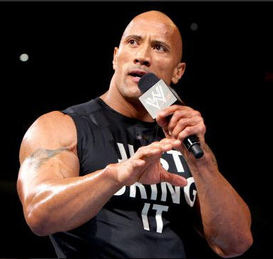 巨石强森just bring it夏季宽肩无袖t恤美国公牛肌肉男装汗衫包邮