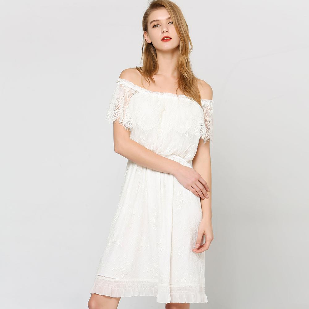 奥芝国的奇妙术士  露肩一字领连衣裙