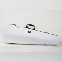 RAAN violin box new new color white ultra light scratch-resistant wear-resistant upgrade Universal size angel white ice crack White