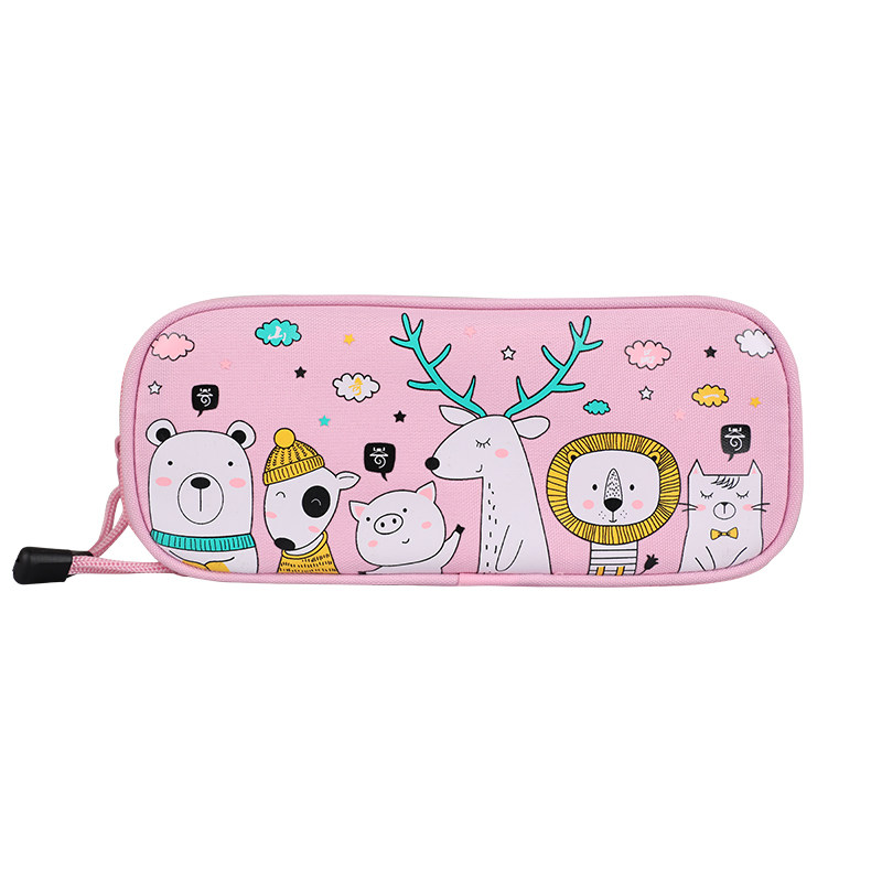 5湖都笔袋小学生男女孩大超轻防水文具盒