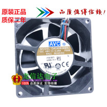 Original AVC DATA0838B8U 48V 8038 8cm 0 29a 4-wire PWM Double Ball Fan