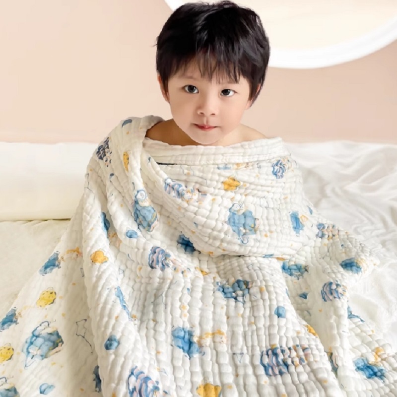 【29.4】婴儿纱布浴巾纯棉大毛巾