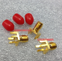 Sincere SMA SMA-KE 4-pin wide-body socket in-line welding plate holder welding PCB plate socket