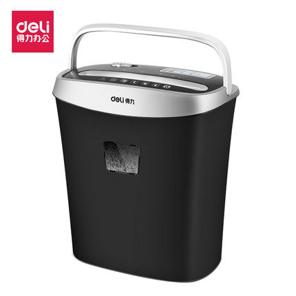 Deli shredder 33103 mini office ຄົວເຮືອນໄຟຟ້າ silent ພະລັງງານສູງ shredding ເປັນຄວາມລັບຂະຫນາດນ້ອຍການຄ້າ 9928