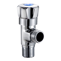 Ancient whale bathroom full Copper Triangle valve hot and cold water valve accessories angle valve check valve thickening 4 points universal interface