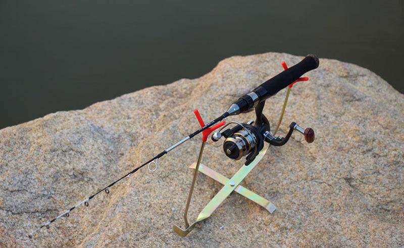 冬季无鱼咬钩改用筏竿,渔获爆护