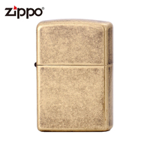 ZIPPO Lighter genuine American original Antique Silver Antique Brass Treasure Official zpo lettering custom men