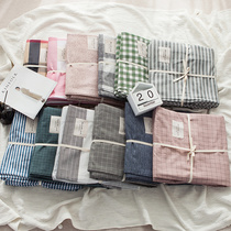 Quilt cover single Cotton single 1 5m1 8 m bed double 200x230 student dormitory 100% cotton quilt cover