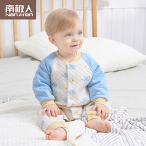 Antarctic newborn clothes cotton baby jumpsuit autumn and winter baby Autumn long sleeve climbing clothes