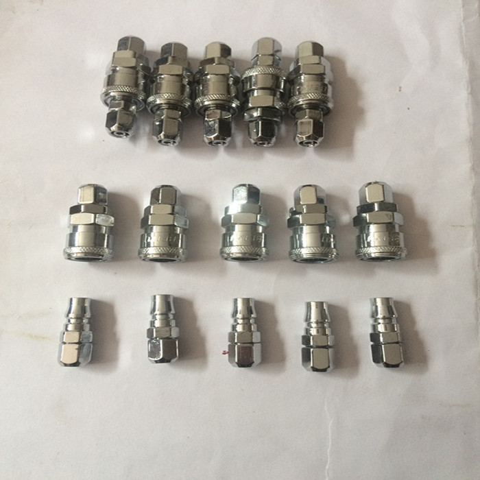 气动快速接头sp20子母头配8*5气管快插气动接头pu管接头