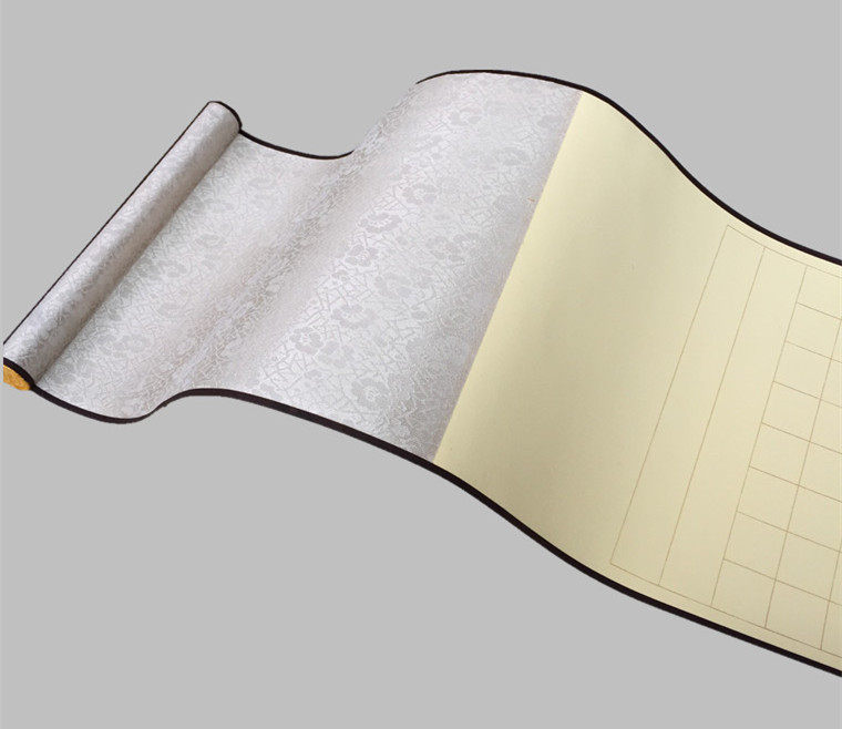 心经空白手卷心经手卷佛教黄心经手卷定制宣纸手卷卷轴 2.5cm格子