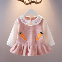 Spring Baby Casual Jacket Spring Dress New Ocean Gas Female Baby Spring Dress Blouse Girl Casual Spring Clothes Tide