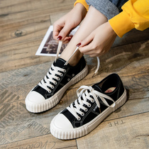 Autumn and winter 2021 new ins tide canvas shoes women's shoes Joker cloth shoes 22 spring sneakers casual board shoes