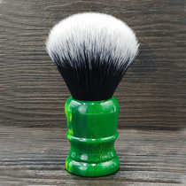 Dishi DS New Imperial Green handle soft rayon swallowtail brush head shaving brush beard shaving soap bubble brush