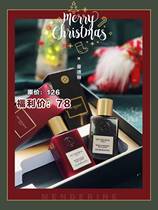 (Shun Feng) Mandeline Travel Pack Gift Box Body Soap Wash and Protection Kit Gold Body Milk Sample