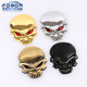 Harley electric car motorcycle skateboard car metal sticker skull Harley label retrofit accessories decorative sign Harley electric car motorcycle skateboard car metal sticker skull Harley label retrofit accessories decorative sign