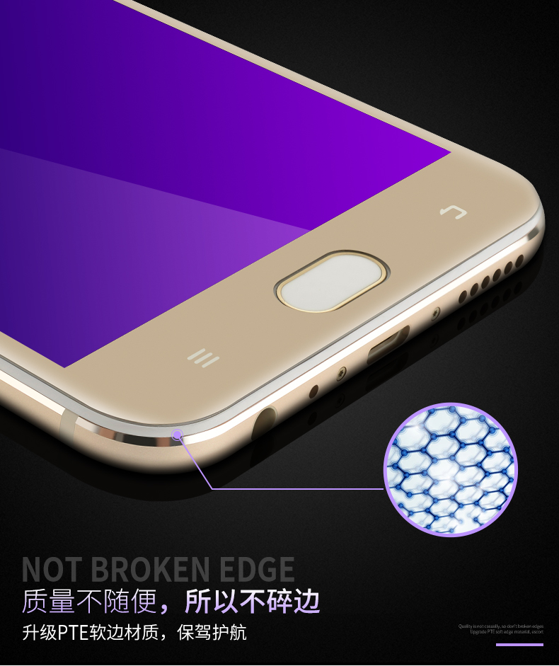 步步高vivox9钢化膜 vivo x9手机膜全屏透明防爆蓝光玻璃保护贴膜产品展示图3