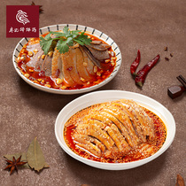 Liao Ji Bang Bang Chicken FQFPHOTOS Spicy beef Chicken claws Sichuan specialty snacks Cooked food Instant rice Cold salad