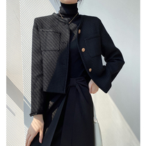 Small fragrant wind short coat female spring autumn 2022 new loose and slim fit slim fit jacket with suit jacket