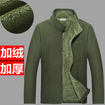 2020 autumn and winter outdoor fleece jacket mens velvet thickened warm stormtrooper jacket liner cardigan fleece jacket